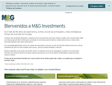 Tablet Screenshot of mandg.es